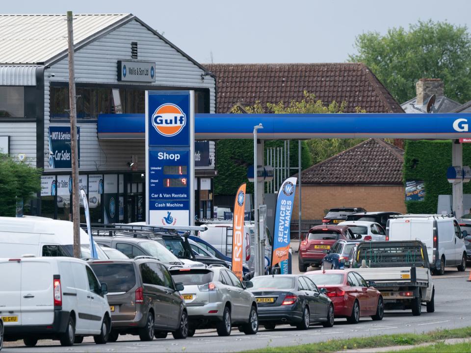 Petrol station workers have been “heroic” during  the current crisis, EG Group co-founders said (PA)