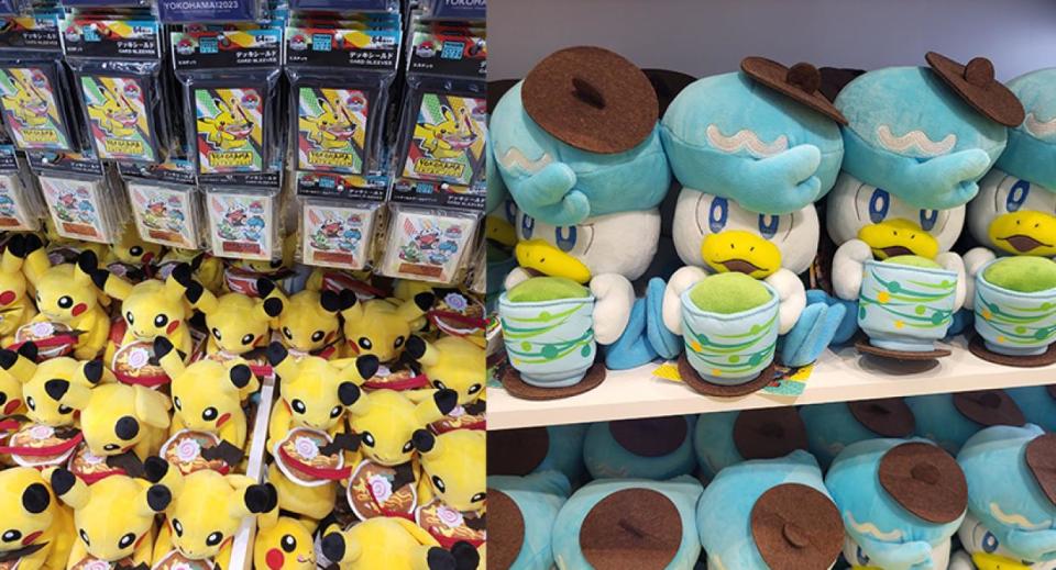 Esto es parte de lo que se vendió en el Pop-Up Pokémon Center de Pokémon Worlds 2023