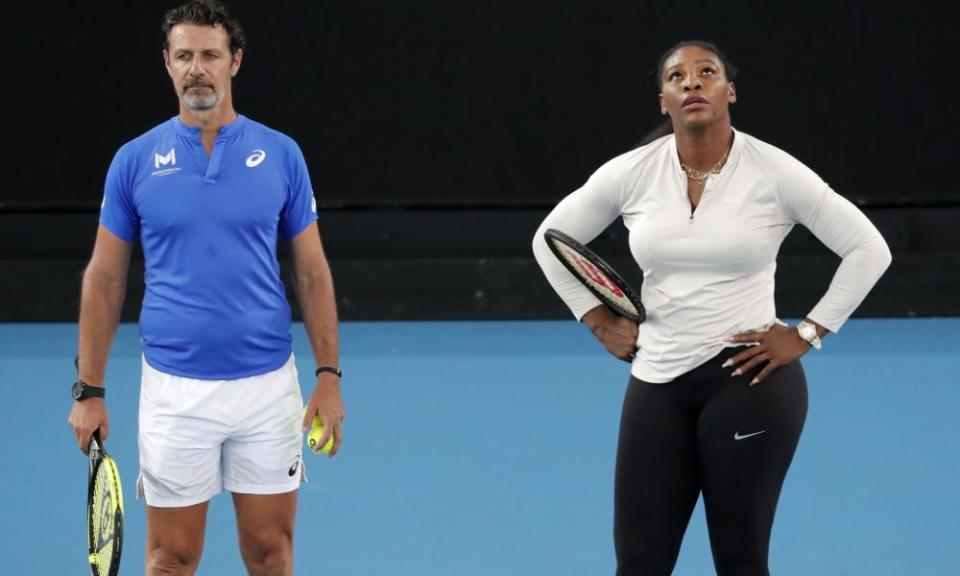 Patrick Mouratoglou doesn’t think the enforced break will affect Serena Williams.