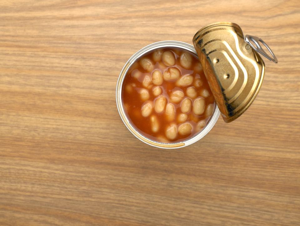 Some canned beans have high sodium content