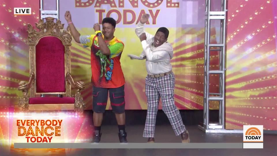 Al Roker & Craig Melvin as Will Smith & Carlton Banks from Fresh Prince of Bel-Air