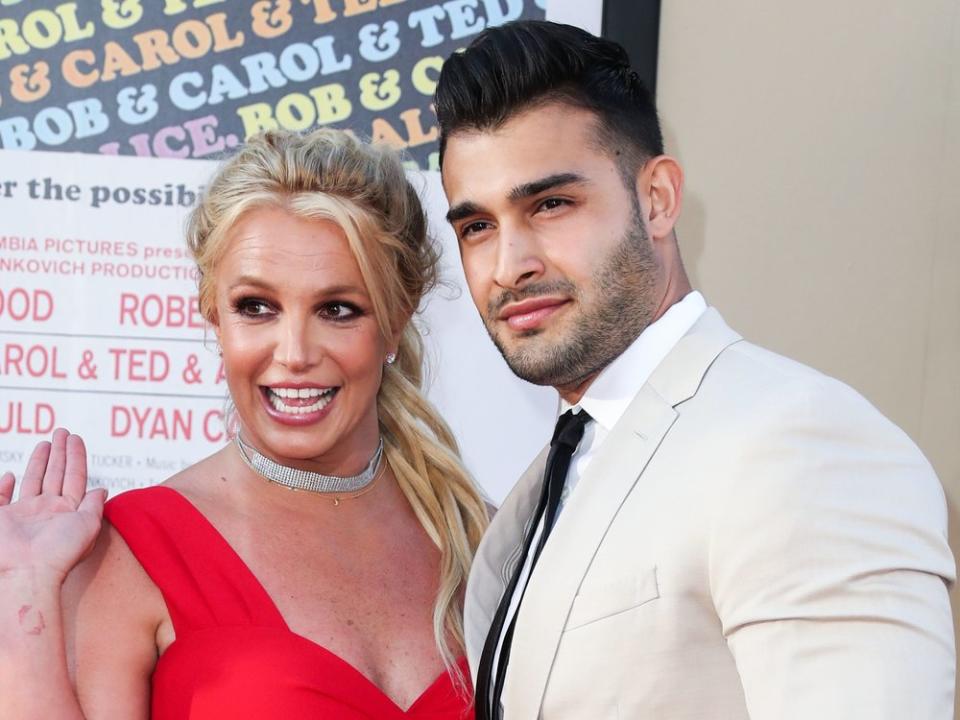 Britney Spears und ihr Verlobter Sam Asghari (Bild: Xavier Collin/Image Press Agency/ImageCollect)