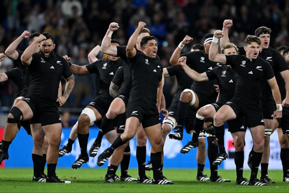 The All Blacks face a World Cup quarter-final against Ireland  (Getty Images)