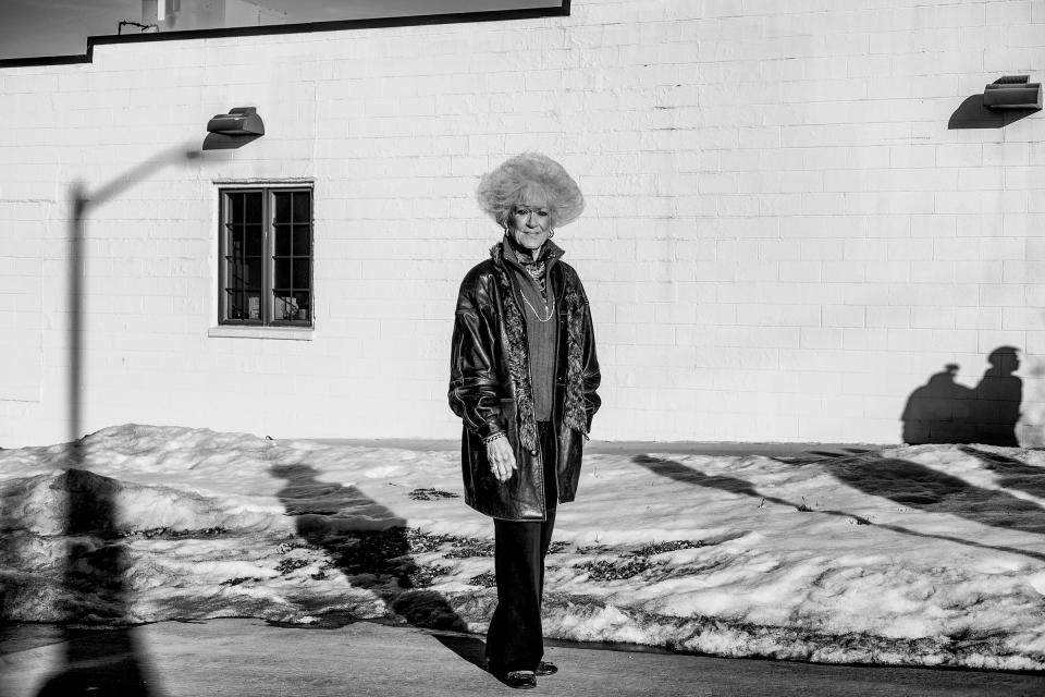 <strong>Jeanne Dietrich</strong>, a Bernie Sanders supporter who brought the Senator's book to be signed, in Iowa.<span class="copyright">Devin Yalkin for TIME</span>