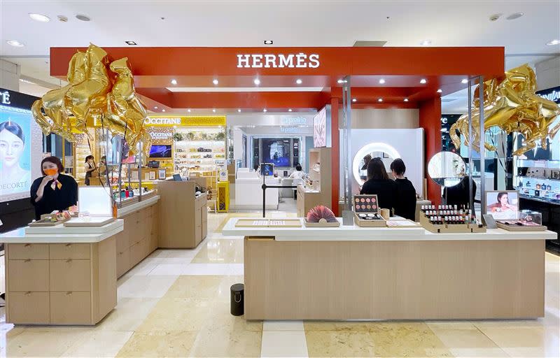 全台首間愛馬仕香水與彩妝專門店HERMÈS Parfums &Beauté。（圖／業者提供）