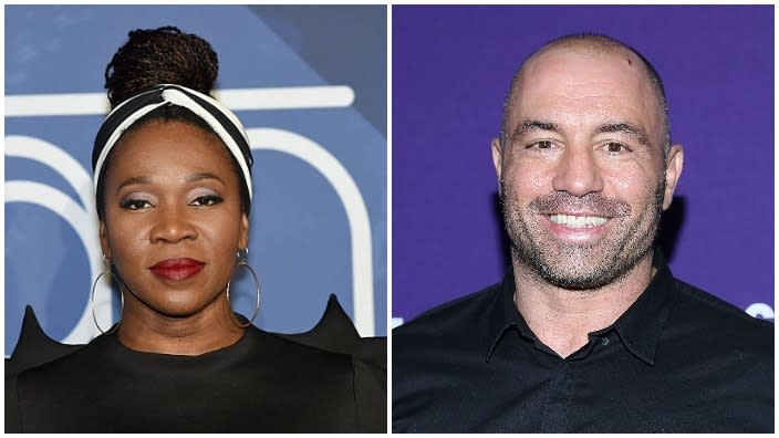 India Arie and Joe Rogan (Credit: Getty Images)