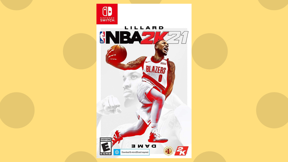 Save half on NBA 2K21 for Nintendo Switch. (Photo: Amazon)