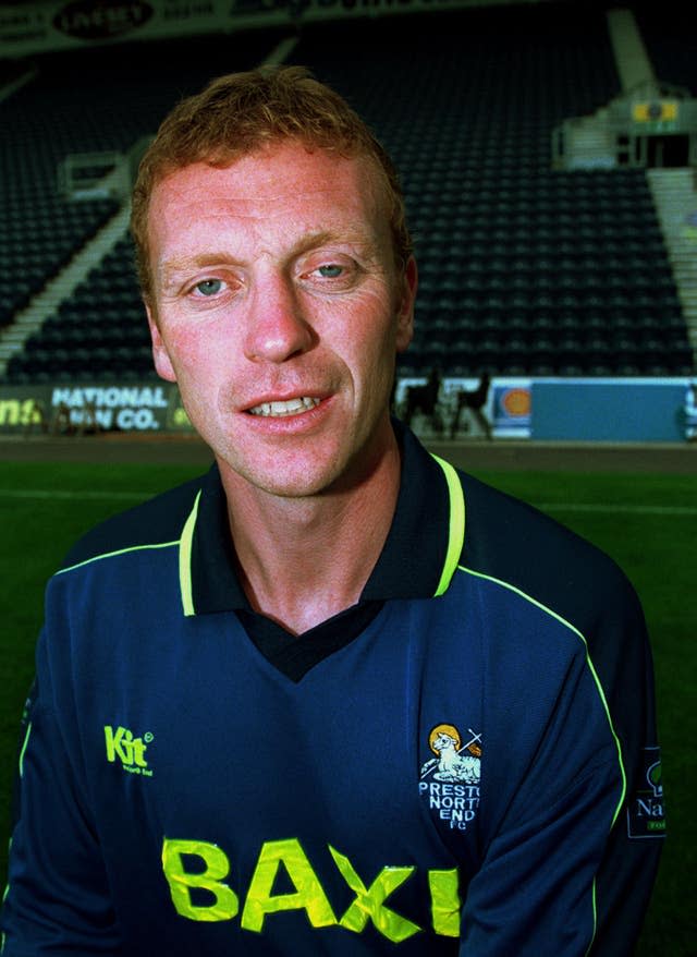 Moyes was appointed player-manager of Preston 23 years ago (Dave Kendall/PA)