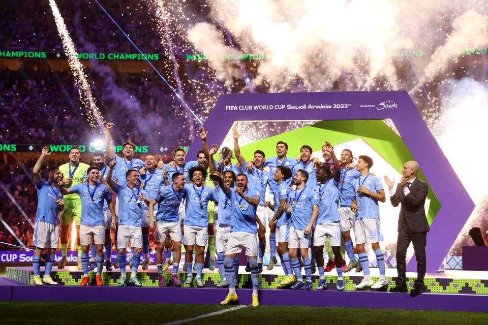 Manchester City are the current Fifa Club World Cup champions (Getty Images)