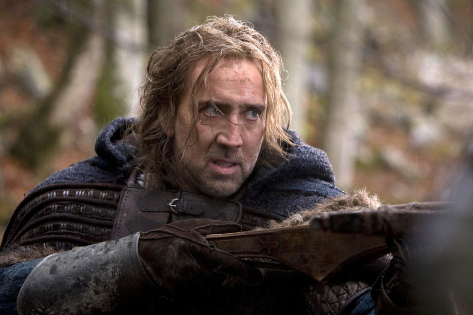 Nicolas Cage Season of the Witch Production Stills Relativity 2011