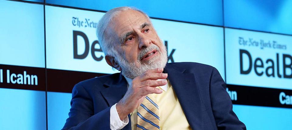 Billionaire Carl Icahn warns 'you can't cure' hot inflation — but when an audience member asked him for stock picks, he gave these 2 'cheap and viable' names