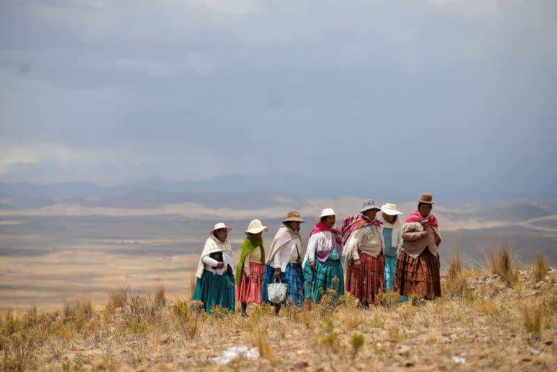In South America's Andes locals pray for rain amid drought