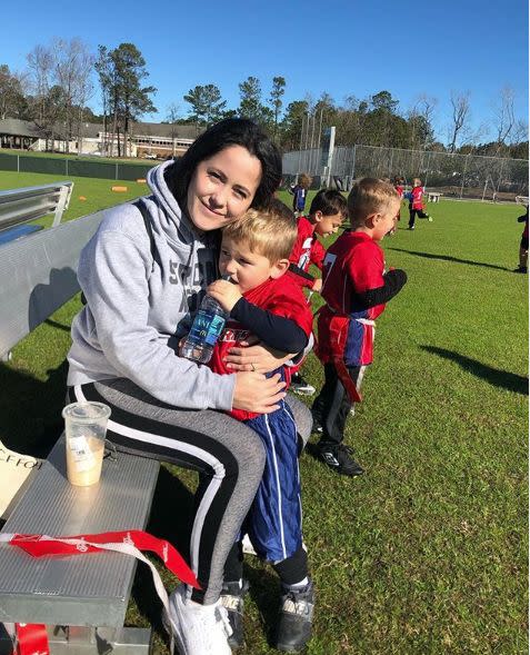 Janelle Eason’s son, Kaiser, has been removed from her care after her husband beat up and then shot and killed the family dog. Photo: Instagram/Janelle Eason