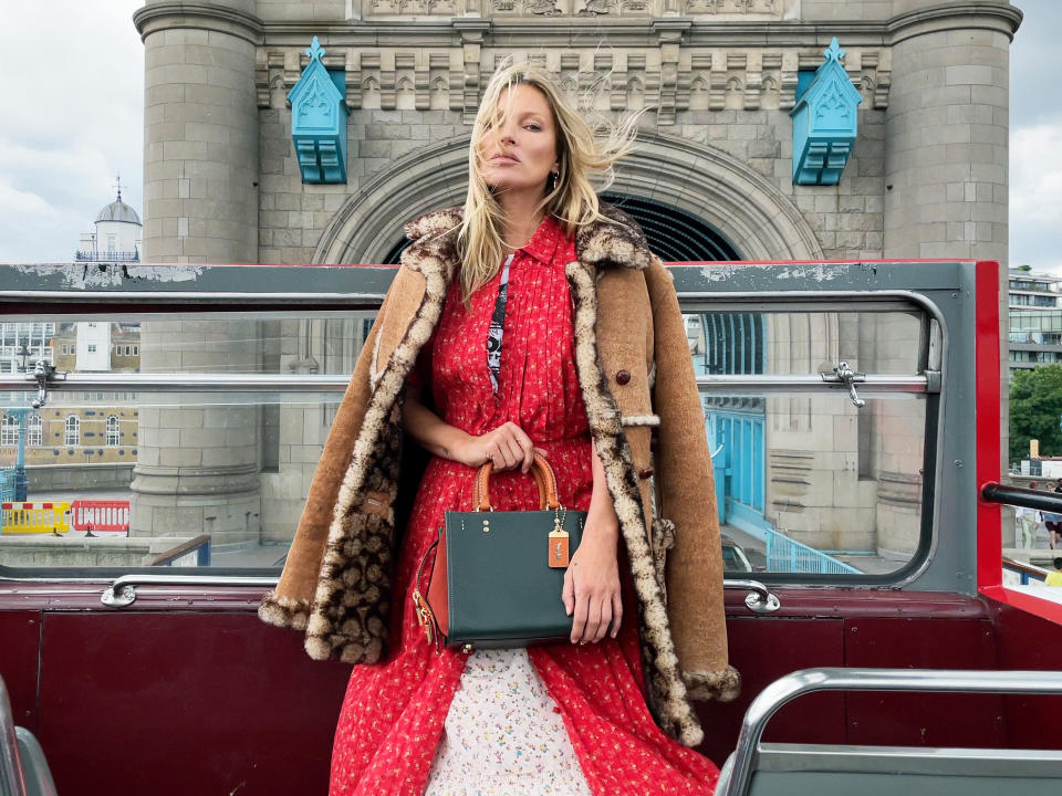 Kate Moss with The Rogue bag.