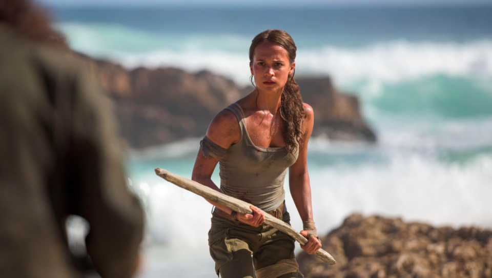 Alicia has gained over 12lbs of muscle for the role. Source: Supplied