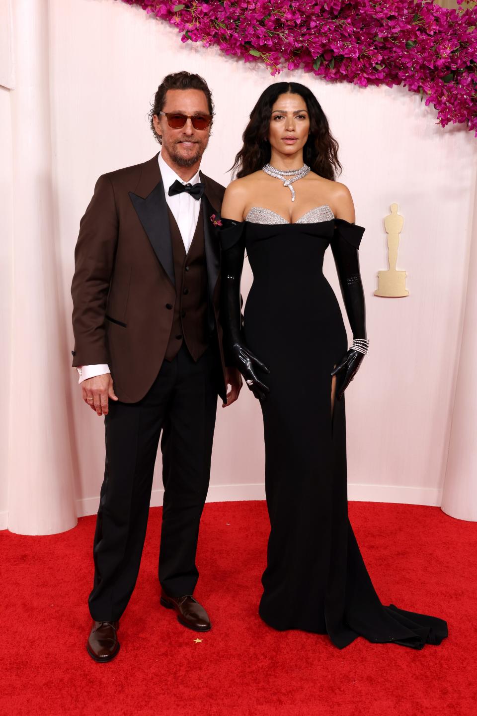 Matthew McConaughey and Camila Alves McConaughey attend the 96th Annual Academy Awards on March 10.