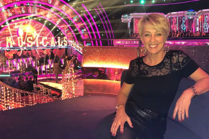 Choreographer Jenny Thomas on the Strictly Come Dancing set