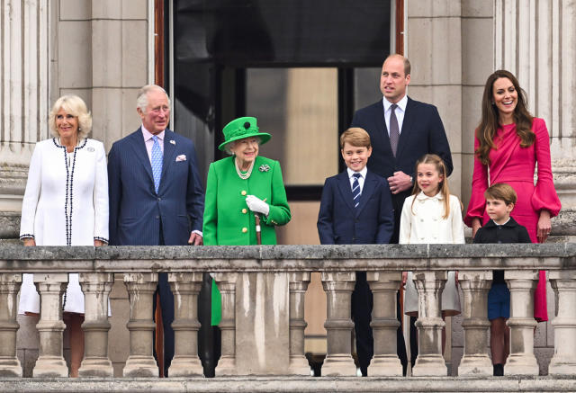 The Queen and the royal family