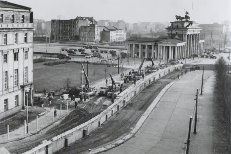 On August 13, 1961, East Germany closed the Brandenburg Gate and prepared to start building the Berlin Wall. UPI File Photo