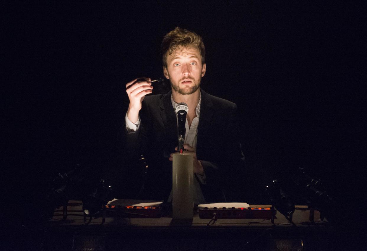 Prophetic: Kieran Hurley's hour-long show has a brooding soulfulness: Niall Walker