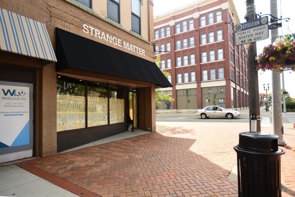 Strange Matter Coffee in downtown Lansing, pictured Tuesday, Sept. 7, 2021.