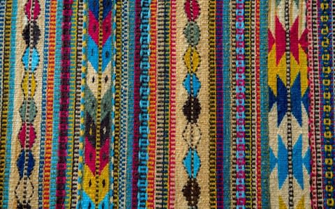 Traditional rugs from Teotitlan - Credit: © 2018 Wolfgang Kaehler/Wolfgang Kaehler