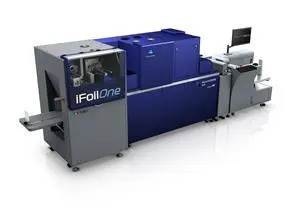 Konica Minolta’s newest inkjet spot UV printer, the AccurioShine 3600 with iFoil One option is powered by MGI’s innovative varnish technology with Konica Minolta’s reliability.