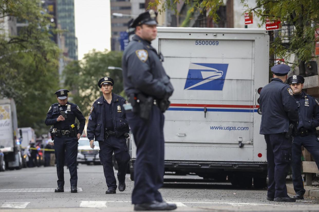 Police officers in New York: Getty Images