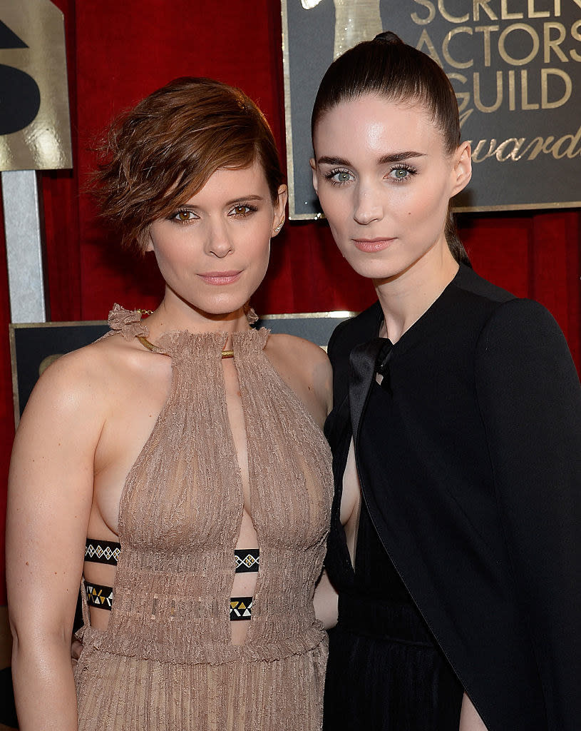 Kate and Rooney Mara