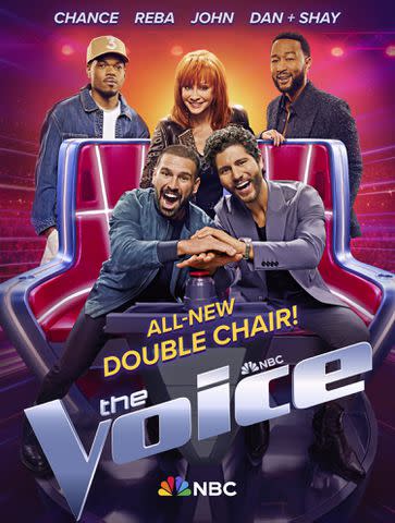 <p>NBCUniversal</p> 'The Voice' Season 25