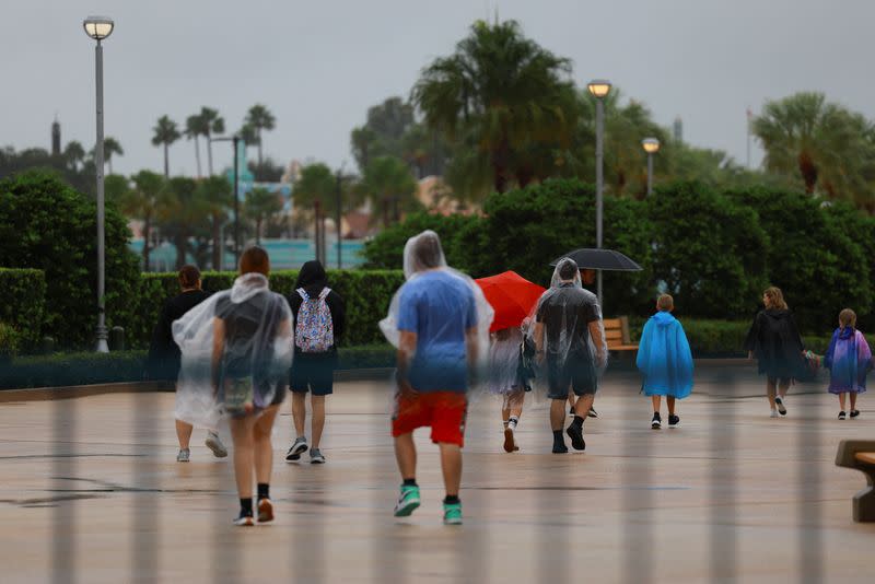 Hurricane Milton approaches, in Florida