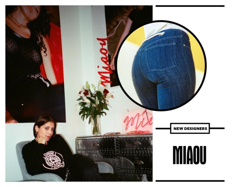 <p>Founder and Creative Director of Miaou, Alexia Elkaim was assisting the knitwear designers at Joie and Current Elliot in L.A., before moving to New York to work as a music editor and photographer for magazines such a V and CR Fashion Book. Miaou launched in July 2016 with a single pair of jeans that Elkaim is proud to say fits and flatters all body types – proving that sometimes all you need is that one perfect pair of jeans! </p>