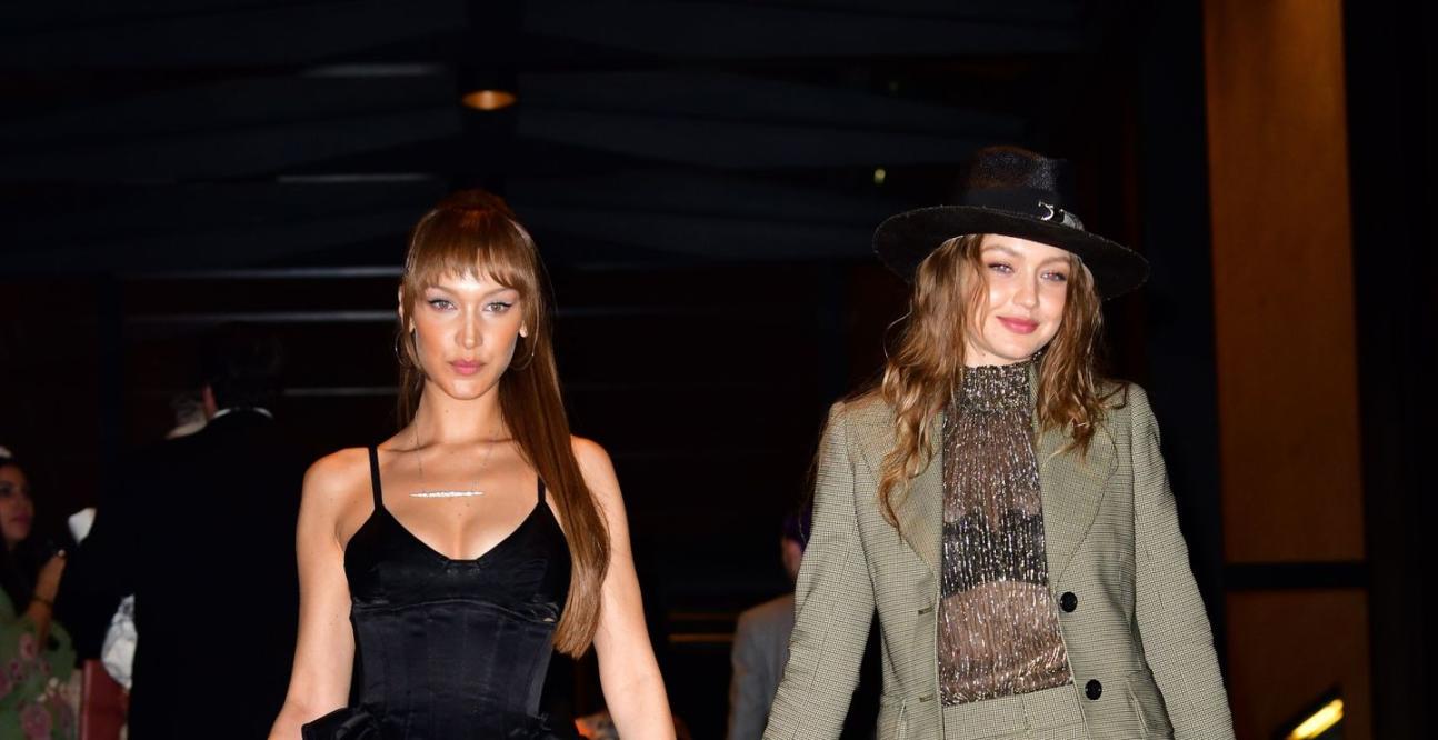 Gigi and Bella Hadid prove the power of the party bag