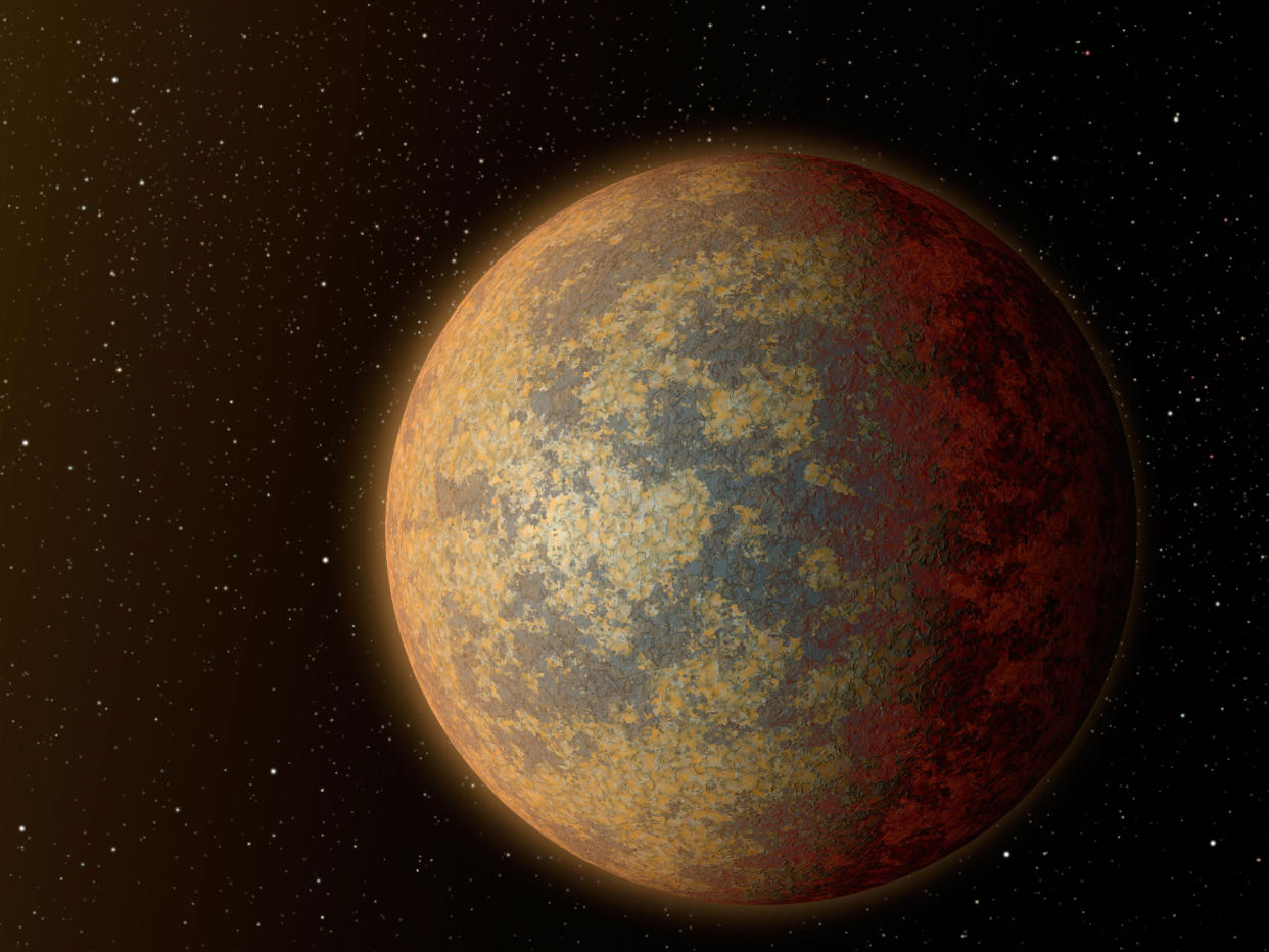 An artist's impression shows what HD 219134b could look like: NASA/JPL-Caltech