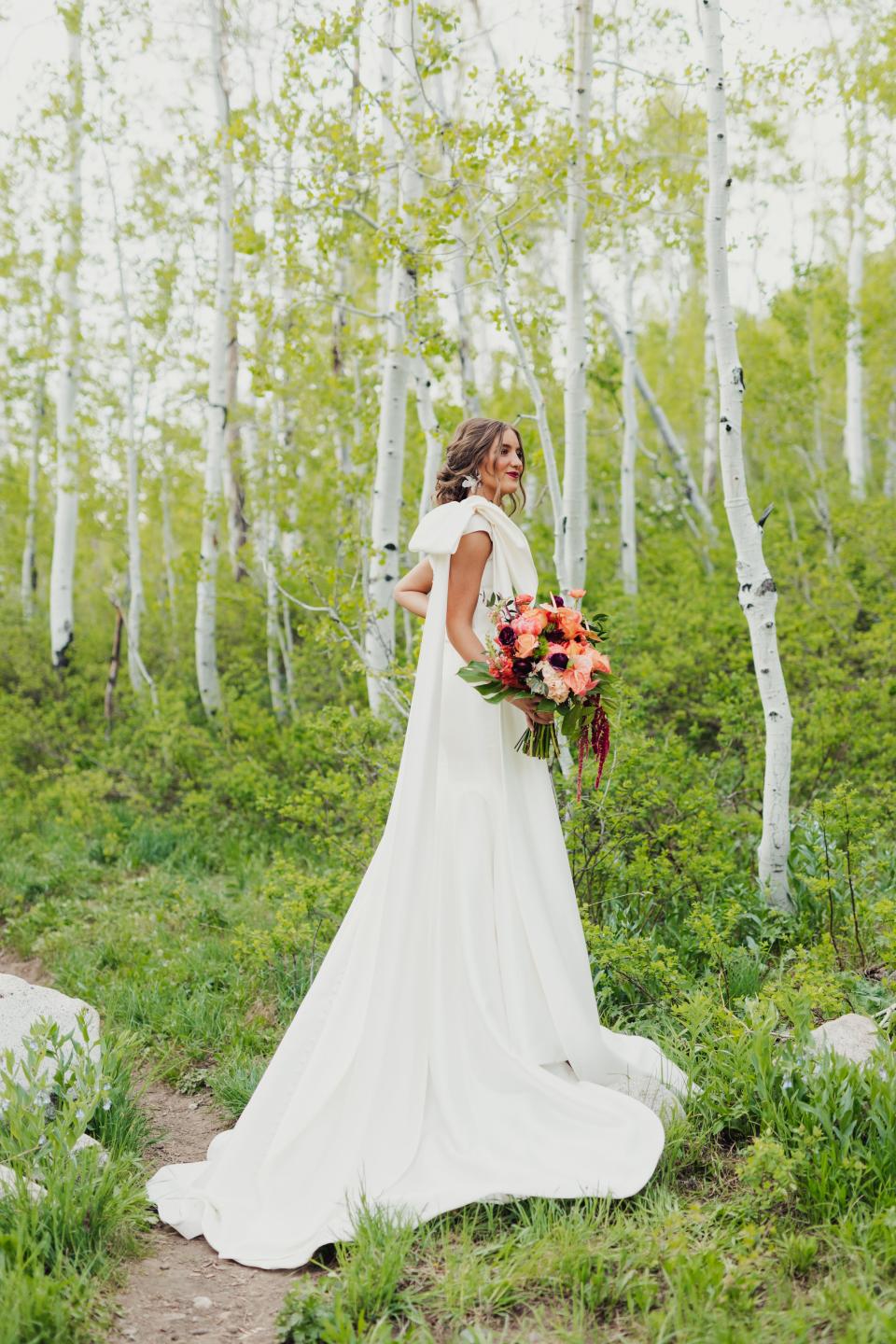 aspen tree bridal session 127