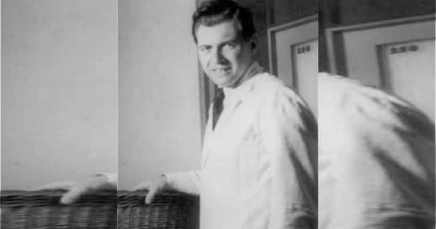 約瑟夫·門格勒(Josef Mengele)醫生，二戰期間執掌奧斯維辛集中營，屠殺大量囚犯用於人體實驗。（圖／翻攝自YouTube）