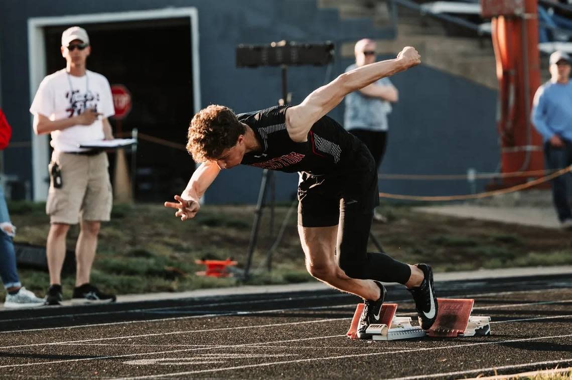 Diagnosed with a rare medical condition in his shins, Hesston High School senior Cavan Fuqua overcame a prognosis that he might never run competitively again.