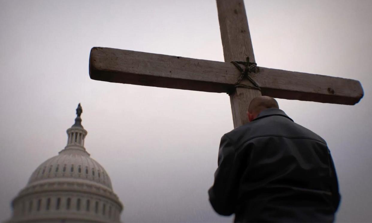 <span>‘They’re in bed together, based on economic principles, not theology.’</span><span>Photograph: Win McNamee / Getty Images</span>