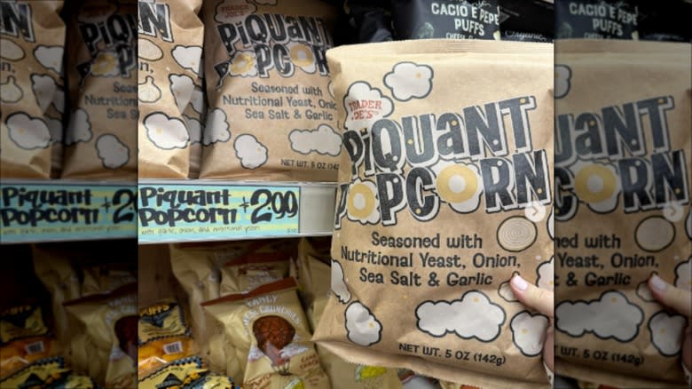 Trader Joe's piquant popcorn