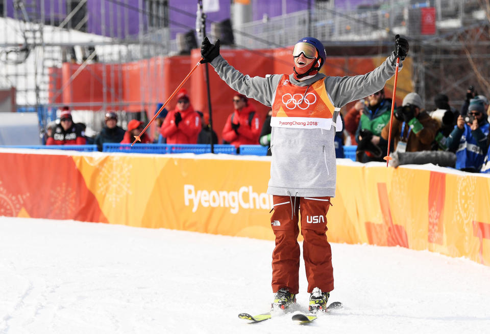 <p><strong>For what:</strong> <a rel="nofollow noopener" href="http://people.com/sports/winter-olympics-2018-freeskier-nick-goepper-silver-medal-slopestyle/" target="_blank" data-ylk="slk:men's slopestyle freeskiing;elm:context_link;itc:0;sec:content-canvas" class="link ">men's slopestyle freeskiing</a> <strong>When:</strong> Feb. 18</p>