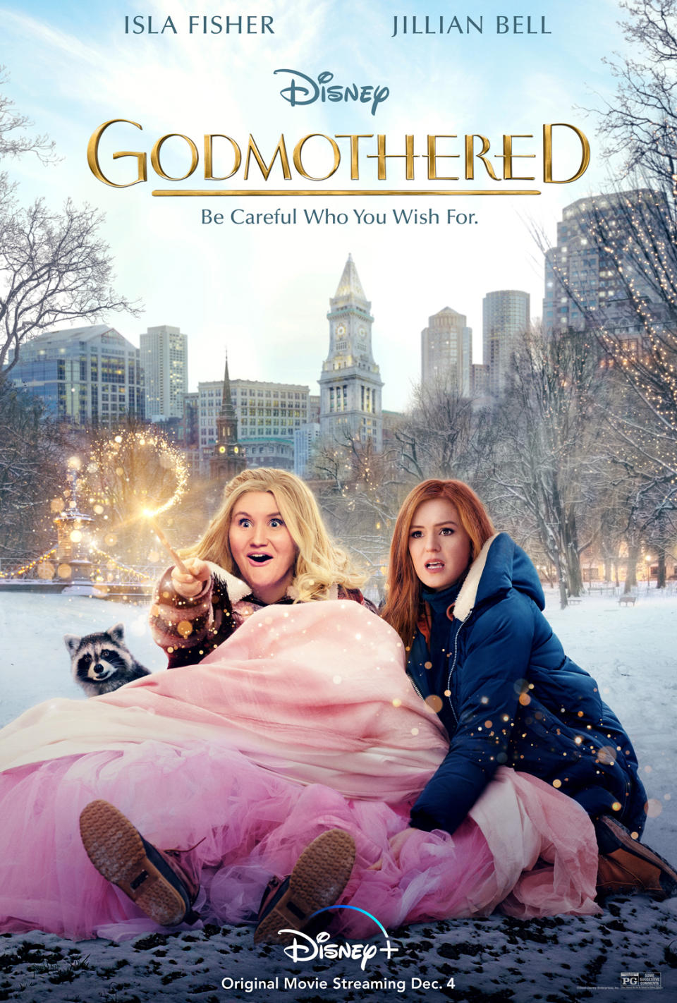 The poster art for Disney+ exclusive Godmothered. (Disney)