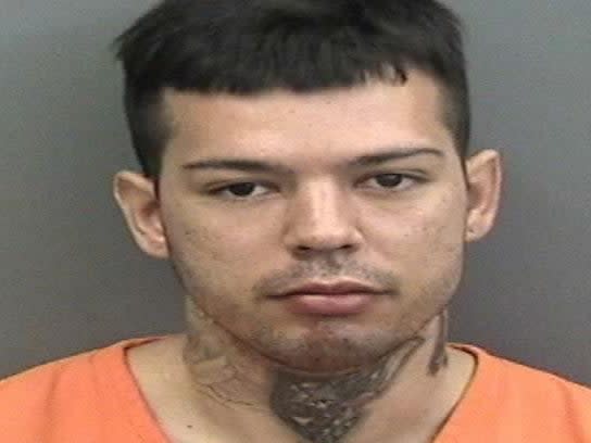 Gabriel Martin in police custody on Sunday: (Hillsborough County Sheriff's Office)