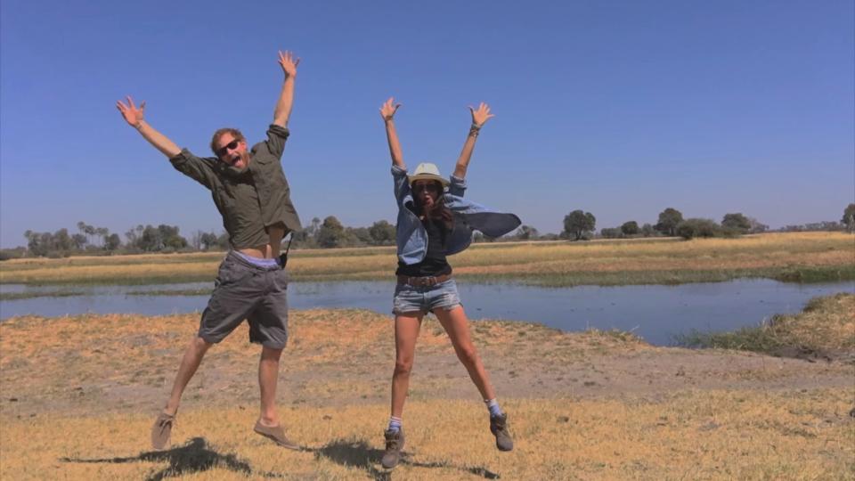 meghan and harry Botswana