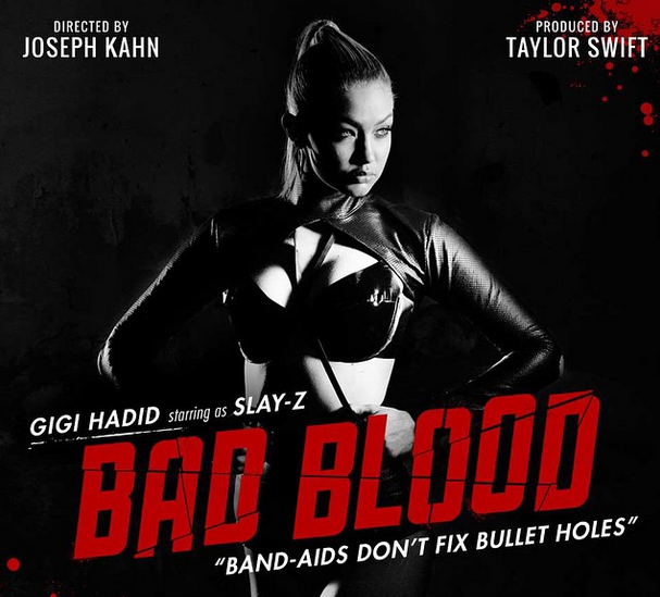 Gigi Hadid as Slay-Z in 'Bad Blood’