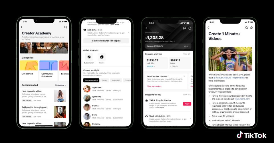 TikTok to Creators: Create longer videos and get paid