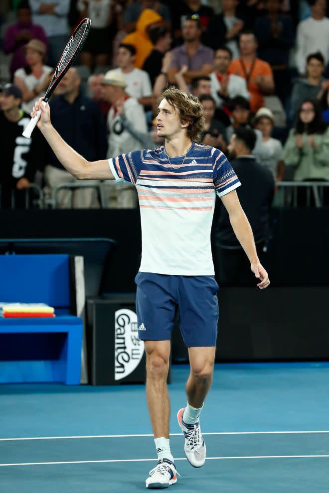 Premiere! Zverev zieht mit Gala ins Viertelfinale ein