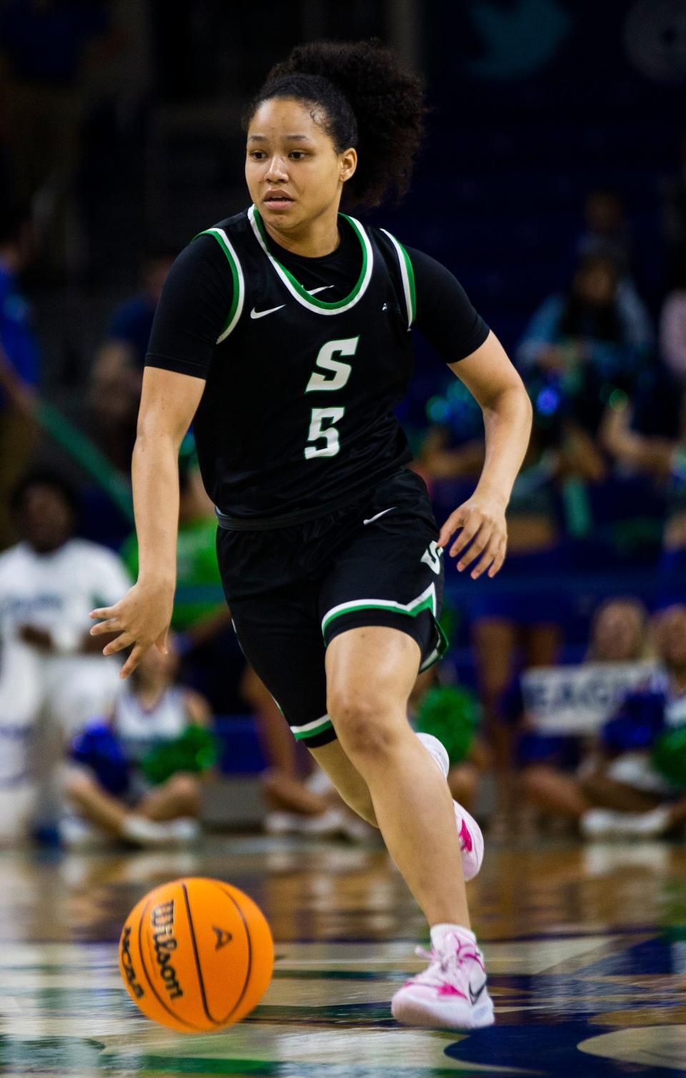 Stetson's Kiya Turner played 30 games for the Hatters this year.