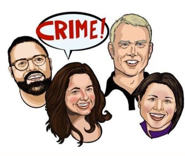 The podcasters of Crime Writers On are coming to Exeter to record a live show at the Word Barn on Saturday, April 6, 2024.