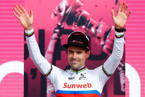 Dumoulin is the first reigning champion for 12 years to also claim the opening stage of the following Giro