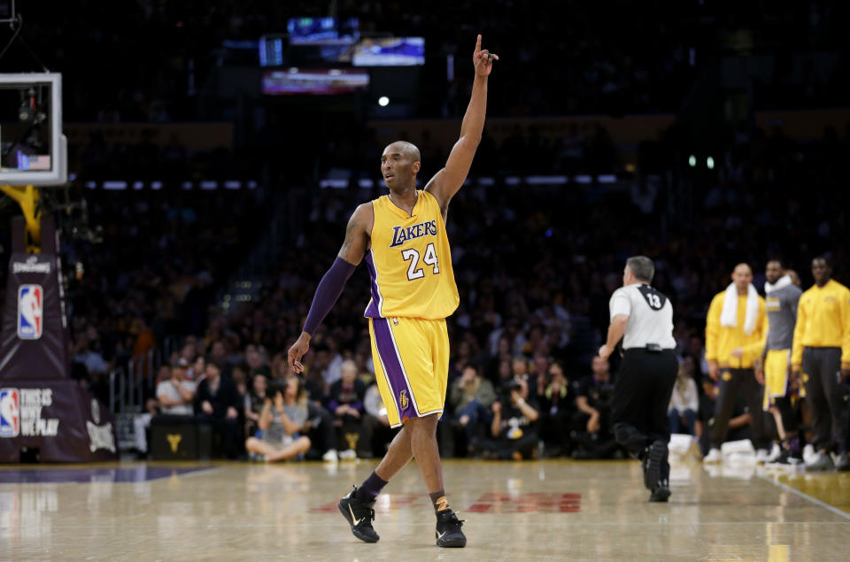 Kobe Bryant. (AP Photo/Jae C. Hong)